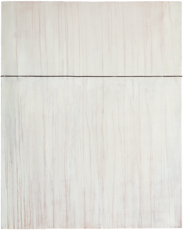 Fils de fer 1, 2007, 162 x 130 cm, acrylique et fer sur toile